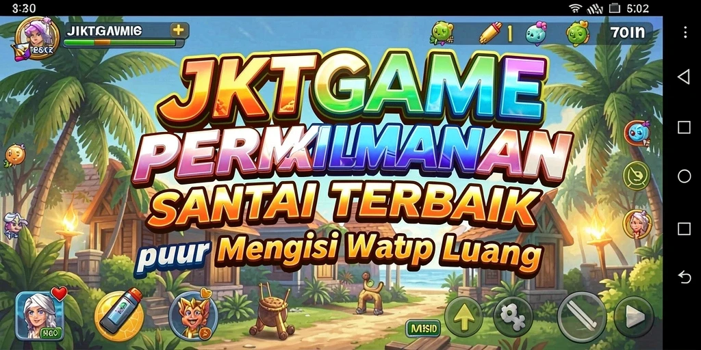 Tampilan gameplay JKTGAME yang menghibur dan menarik.