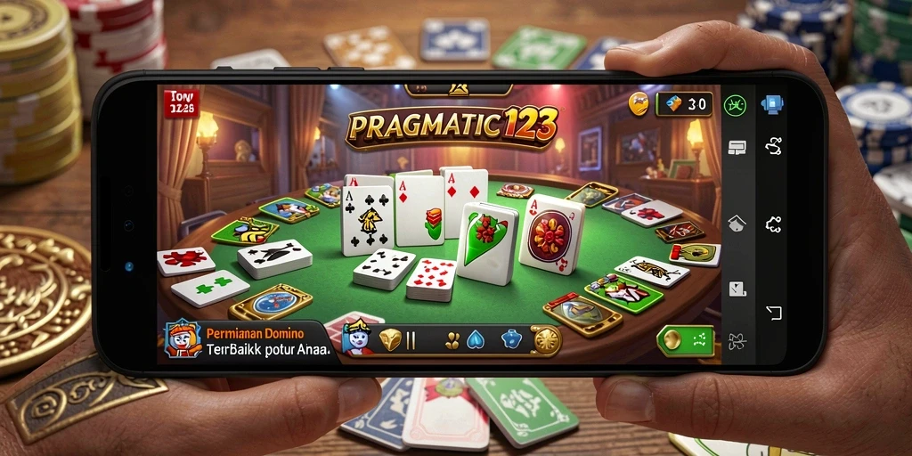 Gameplay seru Domino di PRAGMATIC123 dengan grafis menarik.