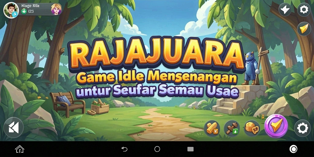 Tampilan gameplay RAJAJUARA yang seru dan menarik.
