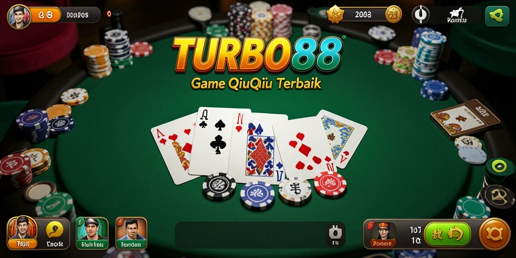 Screenshot TURBO88 menampilkan gameplay QiuQiu yang seru.